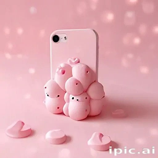 cute aesthetic pink wallpaper