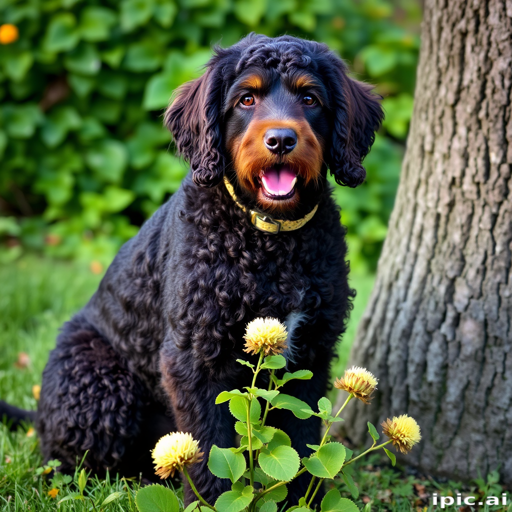 irish water spaniel