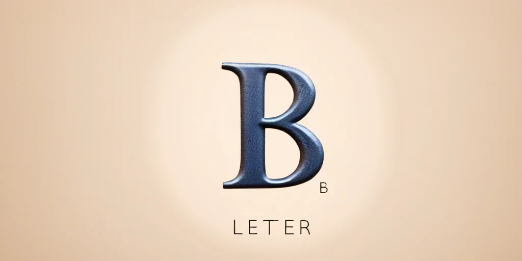 letter b