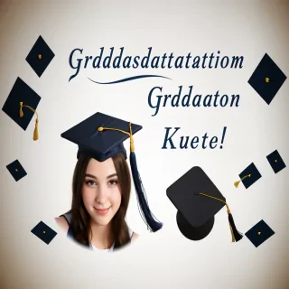 graduation cap background