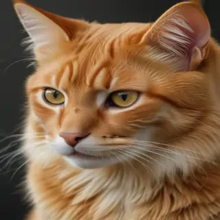 orange cat png
