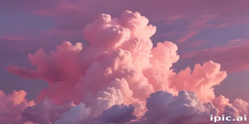 pink cloud aesthetic