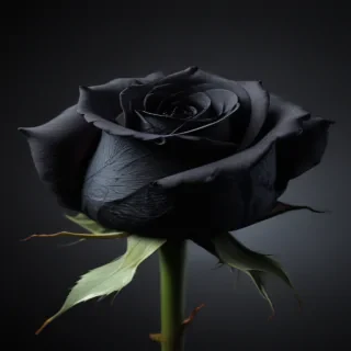 black rose photo