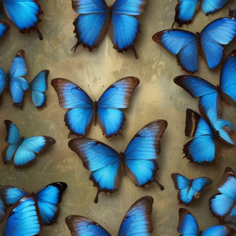 blue morpho butterfly