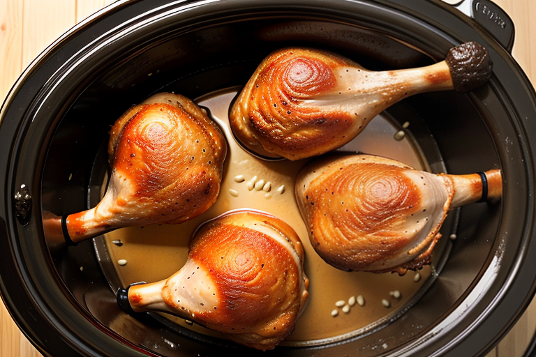turkey drumsticks in slow cooker