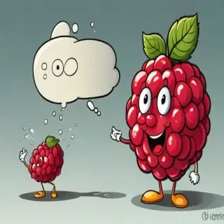 raspberry cartoon
