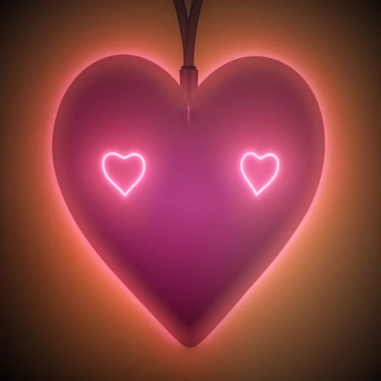 glowing heart png