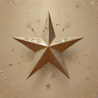 glitter star png