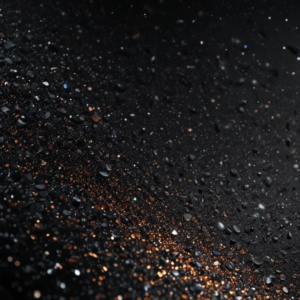 glitter black background