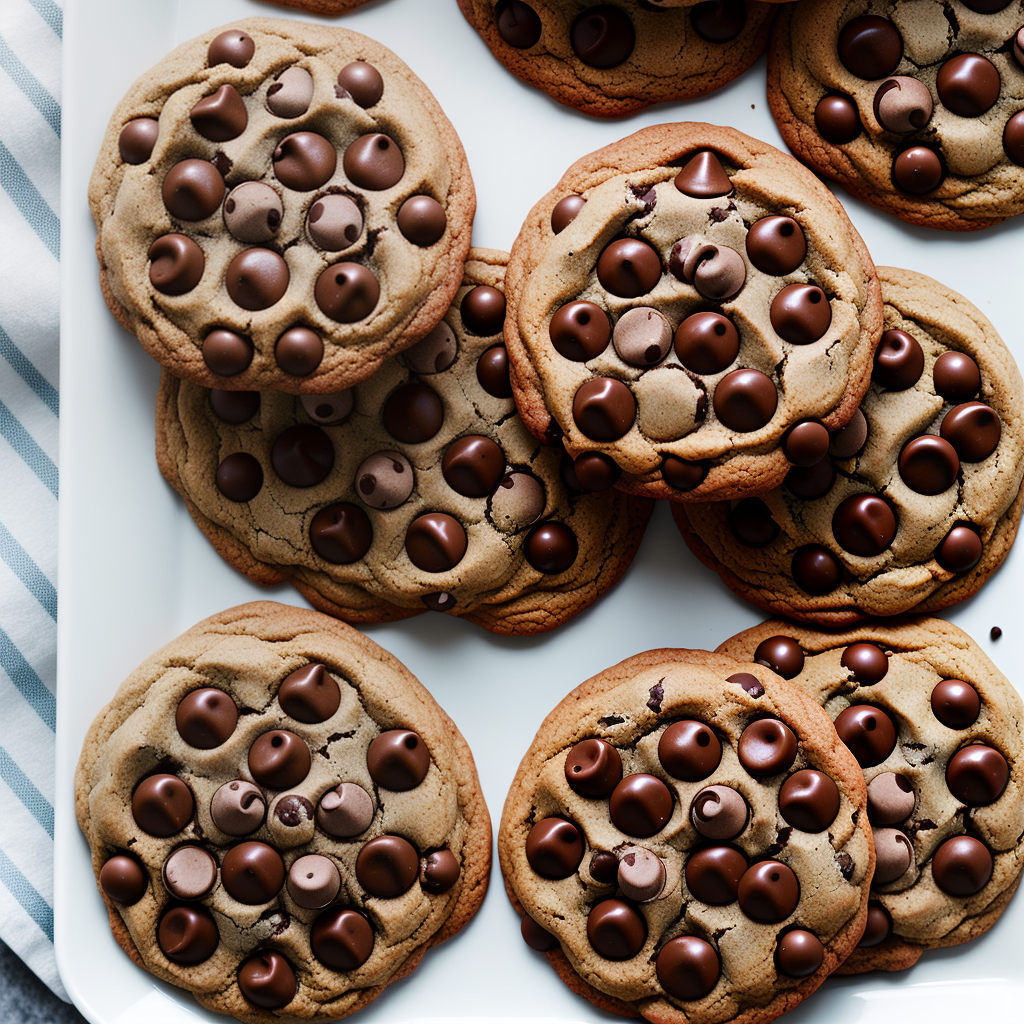 gluten free double chocolate chip cookies