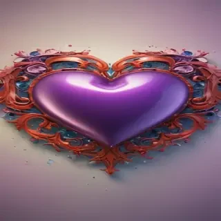 wallpaper 3d heart