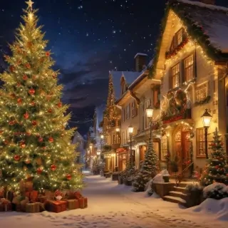 pretty christmas wallpaper