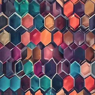 hexagon pattern png