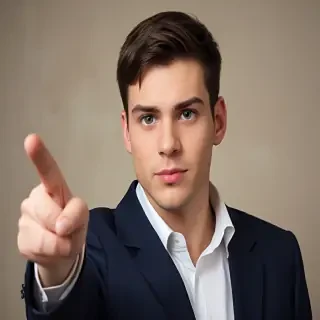 pointing at you