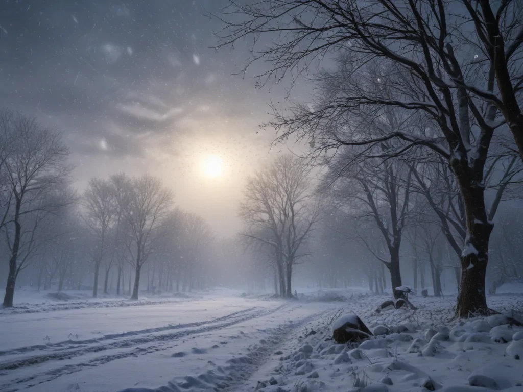 falling snow png