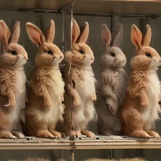 vintage bunnies