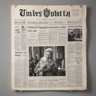 newspaper transparent