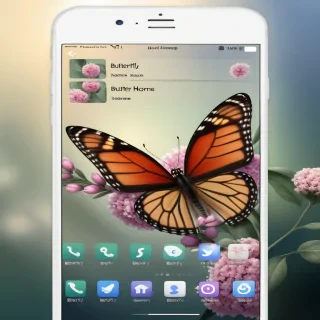 butterfly home screen
