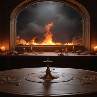 background table