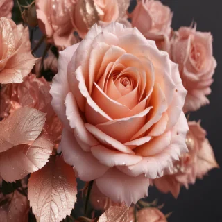 rose gold cute aesthetic wallpapers