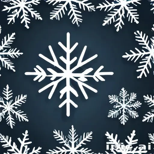 snowflake clipart transparent background