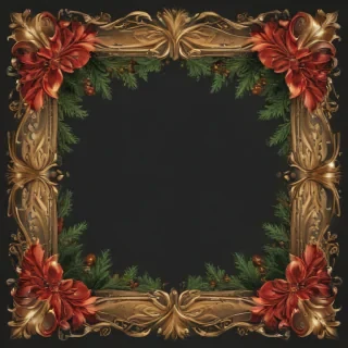 frame clipart christmas