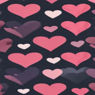 aesthetic hearts wallpaper