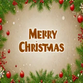 merry christmas clipart transparent background