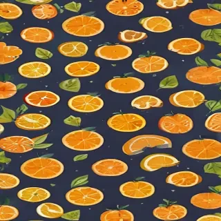 cute orange wallpaper