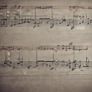 notes music background