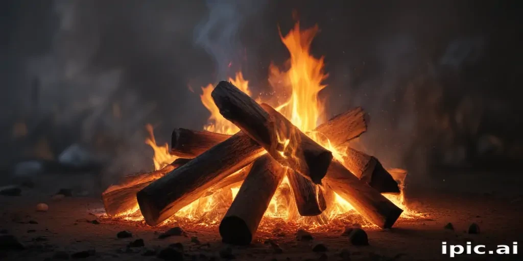 camp fire png