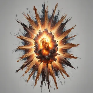 explosion transparent png