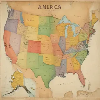 america map