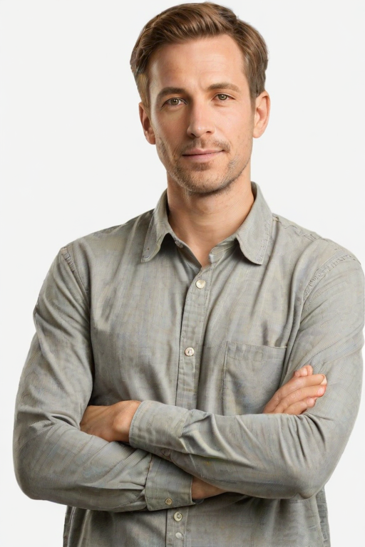 man transparent background