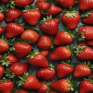 strawberry background aesthetic
