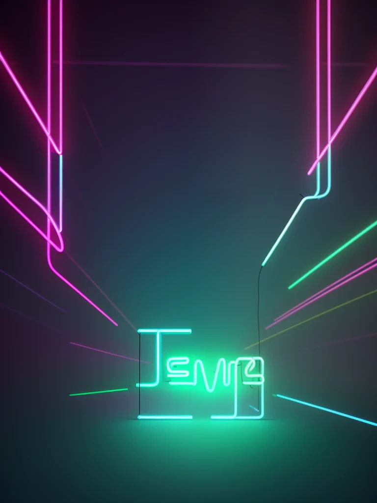 neon background aesthetic