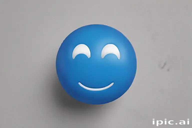blue emoji