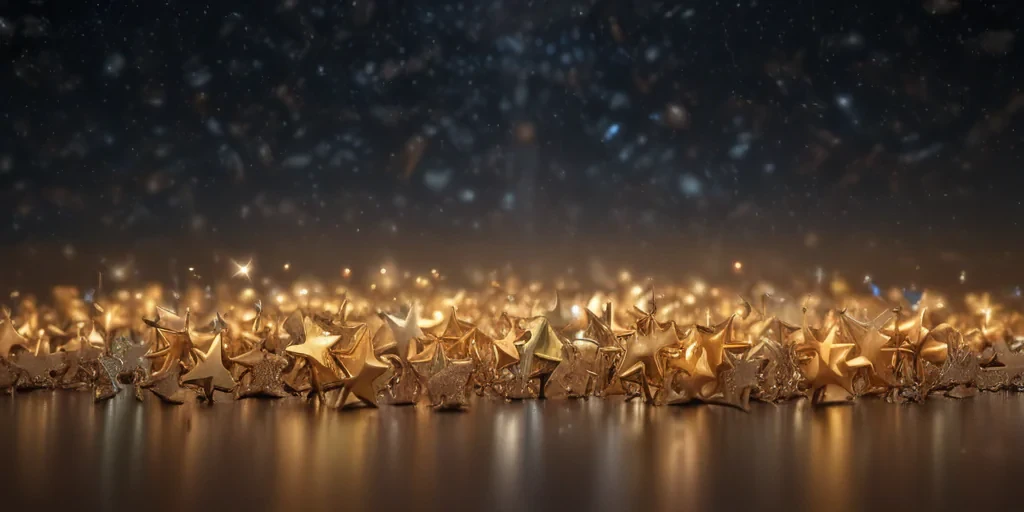 glittering stars png