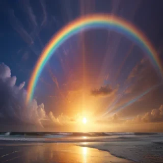 rainbow backround