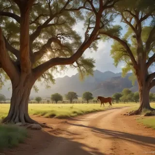 ranch background
