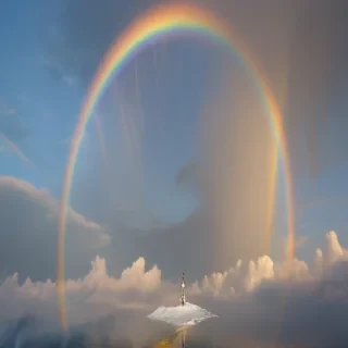 rainbow transparent
