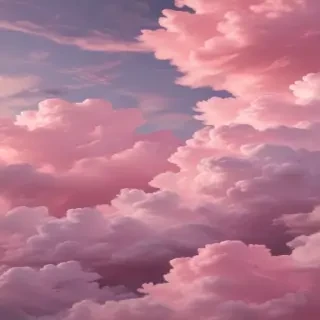 pink cloud aesthetic
