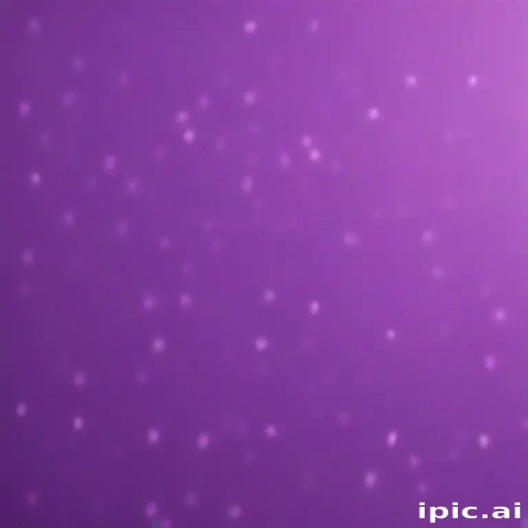 Soft Purple Background with Delicate Floating Particles Creating a ...