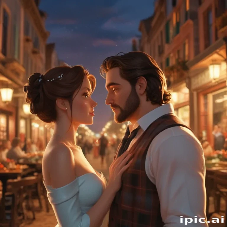cartoon couple aesthetic