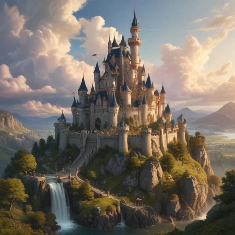 cartoon castle