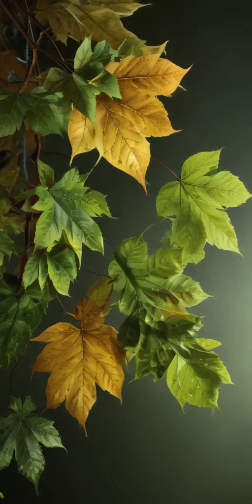 background leaves