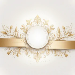 elegant white and gold background