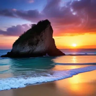 beach wallpaper phone
