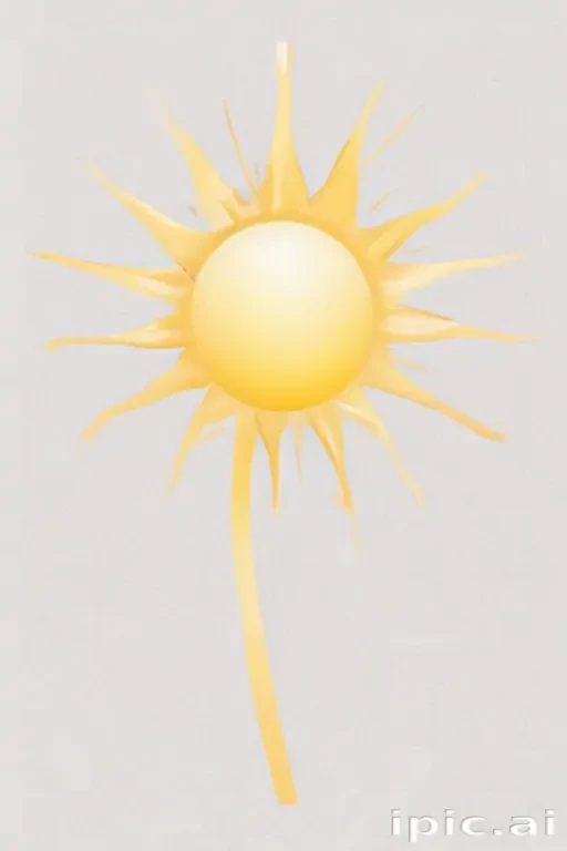 sun clip art transparent background