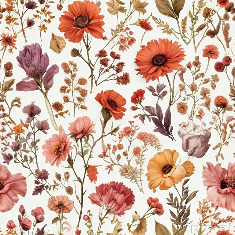 dried flowers png